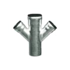 Lorowerk - Fitting met 3 aansluitingen lorotst 125x100x100/45grd280x