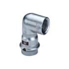 Viega - Temponox 17142 Fitting met 2 aansluitingen overgknie 90 m sc 28x3/4