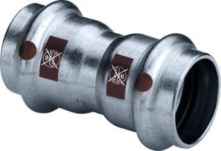 Viega - Temponox 1715 Fitting met 2 aansluitingen Sok Met Sc 28