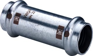 Viega - Temponox 17155 Fitting met 2 aansluitingen Schuifsok Met Sc 28