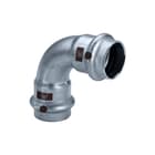 Viega - Temponox 1716 Fitting met 2 aansluitingen Bocht 90 Met Sc 28