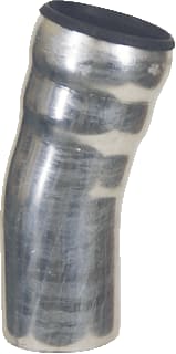 Lorowerk - Fitting met 2 aansluitingen bocht 200/15 gr    340x