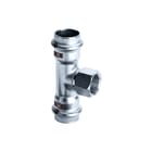 Viega - Temponox 17172 Fitting met 3 aansluitingen T Met Sc 18X1/2X18