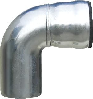 Lorowerk - Fitting met 2 aansluitingen Kniestuk 125 500X