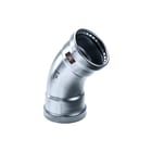 Viega - Temponox 1726XL Fitting met 2 aansluitingen Bocht 45 Met Sc 76,1
