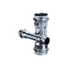 Viega - Temponox 1748 Fitting met 4 aansluitingen Kruisstuk Met Sc 22X15