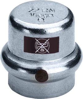 Viega - Temponox 1756 Fitting met 1 aansluiting Eindkap Met Sc 28