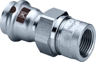 Viega - Temponox 1762 Fitting met 2 aansluitingen Schrfkop Met Sc 35X1 1/4