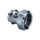 Viega - Temponox 1763 Fitting met 2 aansluitingen schrfkop met sc 18x3/4