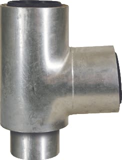 Lorowerk - Fitting met 3 aansluitingen dw t-stuk125/87gr 58020x