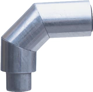Lorowerk - Fitting met 2 aansluitingen Dw Bocht125/87Gr 58030X