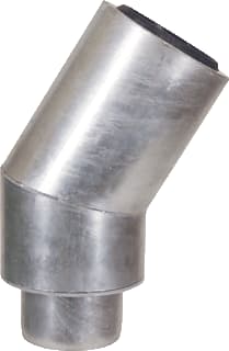 Lorowerk - Fitting met 2 aansluitingen dw bocht125/30gr 58033x