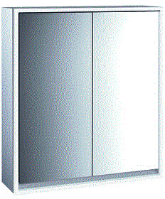 Emco - Loft Wastafel spiegelkast spiegelkast led 600