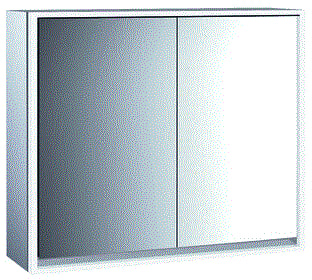 Emco - Loft Wastafel spiegelkast spiegelkast led 800