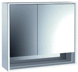 Emco - Loft Wastafel spiegelkast spiegelkast led 80 r