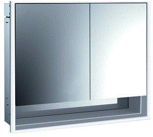 Emco - Loft Wastafel spiegelkast spiegelkast led 80 l
