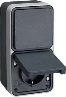 Hager - Combinatie schakelaar/wcd schkwcd 47803525