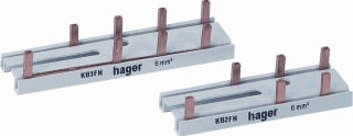 Hager - VISION KB Kamrail Aansl.Rail 2P 5Mod Kb3Fn