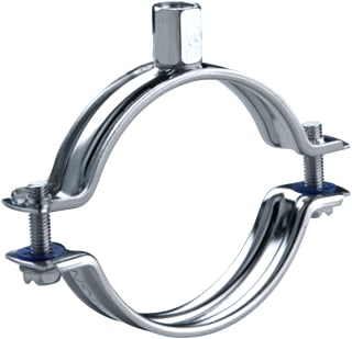 NVent CADDY - Tweedelige beugel rond Macrofix M8/M10 123-133Mm