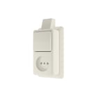 Jung - Combinatie schakelaar/wcd wcd 1v+ schak 1p/w+mp wt
