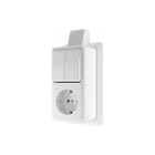 Jung - Combinatie schakelaar/wcd schkwcd 675asmww