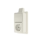 Jung - Combinatie schakelaar/wcd wcd 1v ra+schak 1p/w+mp w