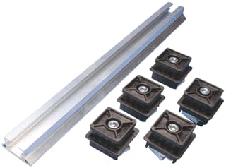 NVent ERIFLEX - Stroomrailsteun Adj Flat Busb Supp Rail