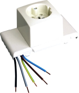 Attema - BK1619 Deksel voor opbouwdoos wand/plafond Deksel Met Perilex Wcd
