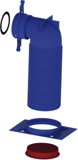 Burgerhout - Hybalans Plus Bocht rond luchtkanaal Hb-Pl Bocht 92 90Gr
