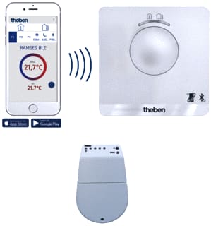 Theben - RAMSES BLE Ruimteklokthermostaat 816 ble