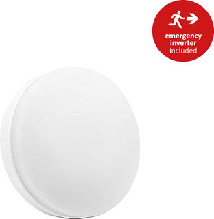 Interlight - Plafond-/wandarmatuur plfwndarm il-edpl335weh