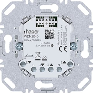 Hager - Jaloezie besturing  wdn2040