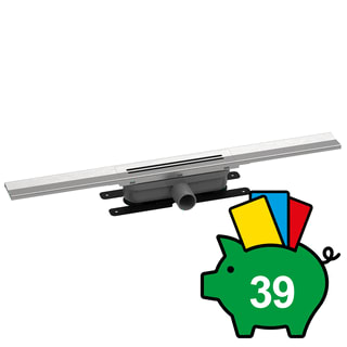 Easydrain - Douchegoot Drain R-Line Clean 80 Rvs