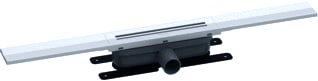 Easydrain - Douchegoot r-line clean 90cm mat wit