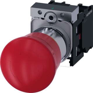 Siemens - Drukknop Emerg Stop Pad Pushb 40M