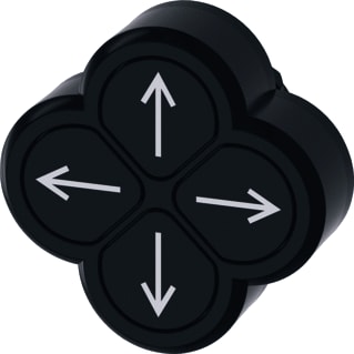 Siemens - Drukknop frontelement quadruple pushbutton zw