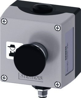 Siemens - Drukknopkast compleet encl metal 1 ctrl point