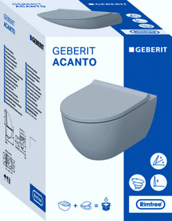 Geberit - ACANTO Closet Pack Wnd Tf Sc/Qr K