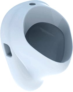 Geberit - Urinoir (goot) Bastia Bi Achter W