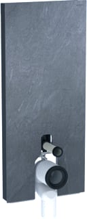 Geberit - Monolith Plus Opbouwspoelreservoir plus wc 114 zwch