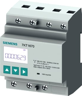 Siemens - Elektriciteitsmeter 7Kt1666