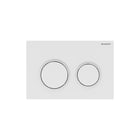 Geberit - Bedieningsplaat spoelsysteem Omega20 Bed Pan Rnd Wt/Mwt