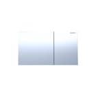 Geberit - Sigma70 Bedieningsplaat spoelsysteem Bed.Pan Sq Rvs