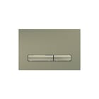 Geberit - Sigma50 Bedieningsplaat spoelsysteem Bed Pan Sq Mes/Mes