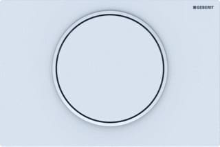 Geberit - Sigma10 Bedieningsplaat spoelsysteem Bed Pan Rnd Mwt/Wt