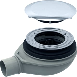 Geberit - Sifon voor bad/douchebak/vloer Dchsif D90 Waterslt 30Mm