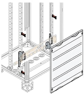 ABB - Comfortline, Twinline, Triline Inbouwunit met railsystemen 2cpx043011r9999
