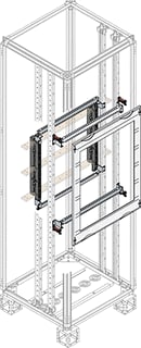 ABB - Comfortline, Twinline, Triline Inbouwunit mespatroonlastscheid  2cpx043028r9999