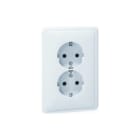 Honeywell Peha - Standaard Wandcontactdoos (WCD schakelmat.) Wcd Ra 2V Compl Inb Lwt