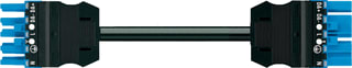 Wago - Conn. v insteekbare gebouwinstall. Kabel 1M 3X2.5 Zw 12Mm